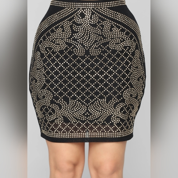 Fashion Nova Night Club Set - Black, Sz: XL - Picture 7 of 11